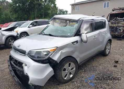 2014 Kia Soul из США, поврежденный, VIN KNDJN2A24E7723348